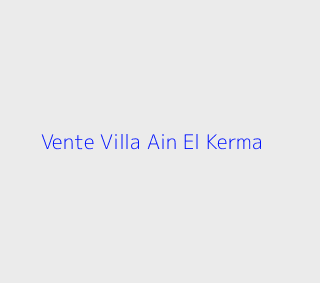 Vente Villa F5 Oran